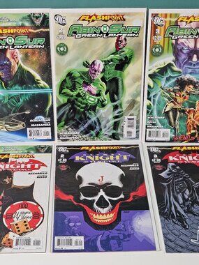 Flashpoint Batman Knight of Vengeance / Abin Sur Green Lantern #1-3 DC C-033